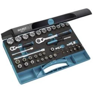 Sada nástrčných klíčů Hazet 882-1, 5/16", 1/4" (6,3 mm), 3/8", 46dílná