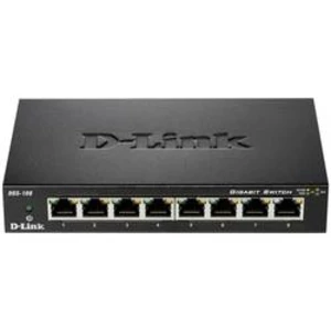 Síťový switch D-Link, DGS-108, 8 portů, 1 GBit/s