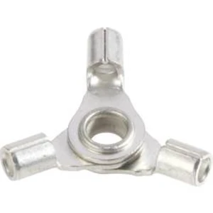 Křížové oko Vogt Verbindungstechnik 3520a3 3520a3, průřez 2.50 mm², průměr otvoru 4 mm, bez izolace, kov, 1 ks
