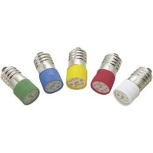 LED žárovka E10 Barthelme, 70113180, 24 V, 1,1 lm, jantarová