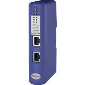 Sériový převodník RS-232, RS-422 , RS-485, Sub-D9 galvanicky izolován, Ethernet Anybus Profinet-IRT 24 V/DC