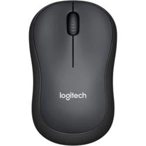 Optická Wi-Fi myš Logitech B220 Silent 910-004881, integrovaný scrollpad, černá