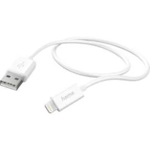 IPad/iPhone/iPod datový kabel/nabíjecí kabel Hama 173863, 1.00 m, bílá
