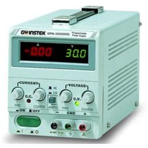 Laboratorní zdroj s nastavitelným napětím GW Instek GPS-3030, 0 - 30 V, 0 - 3 A, 90 W, Počet výstupů: 1 x