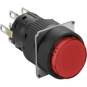 Tlačítko Schneider Electric XB6EAA42P, 250 V, 3 A, černá, červená, 5 ks