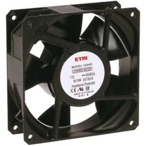 AC ventilátor Ecofit 125XR0182000, 119 x 119 x 38.9 mm, 115 V/AC