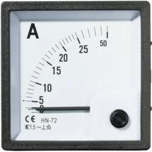 Analogový vestavný měřící přístroj AM-72X72/25A VOLTCRAFT AM-72X72/25A 25 A