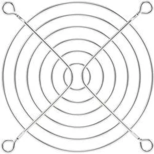 Větrací mřížka PROFAN Technology 1408556, (š x v) 90 mm x 90 mm, kov, 1 ks