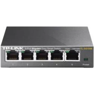 Síťový switch TP-LINK, TL-SG105E, 5 portů, 1 GBit/s