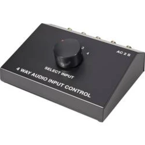 Cinch audio přepínač SpeaKa Professional SP-5741548 SP-5741548, 4 porty