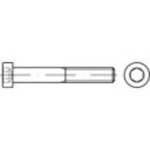 Šrouby s válcovou hlavou TOOLCRAFT 1068426, N/A, M4, 12 mm, nerezová ocel, 200 ks