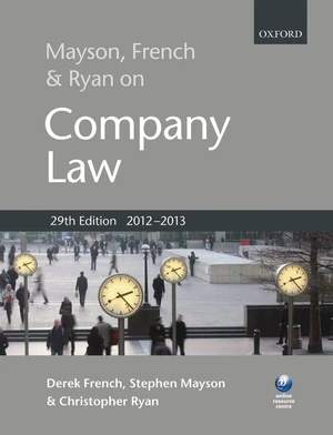 Mayson, French & Ryan on Company Law