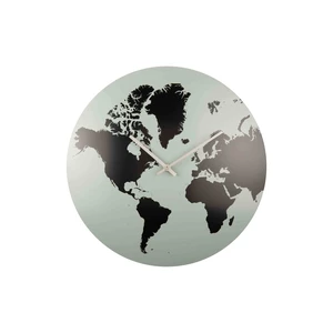 KARLSSON Nástenné hodiny World Map