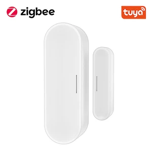 NEO Tuya Zigbe Smart Door Window Sensor Remote APP Alarm Push Control Anti-dismantle Detection Device Magnet Lock Door U
