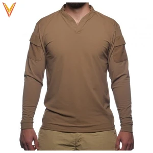 Funkčné tričko Long Boss Rugby Velocity Systems® – Coyote Brown (Farba: Coyote Brown, Veľkosť: XXL)