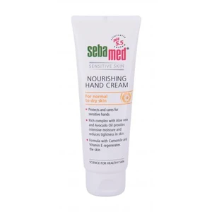 SebaMed Sensitive Skin Nourishing 75 ml krém na ruky pre ženy