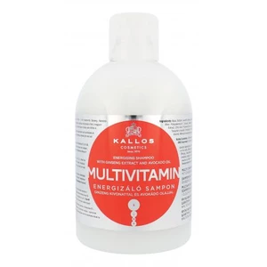 Kallos Cosmetics Multivitamin 1000 ml šampón pre ženy na poškodené vlasy; na šedivé vlasy