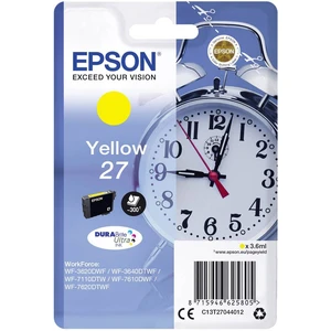 Epson Ink T2704, 27 originál  žltá C13T27044012