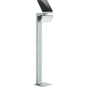 Steinel 671211 Xsolar GL-S  vonkajšie solárne svetlo stojanové s PIR senzorom  1.2 W neutrálna biela strieborná