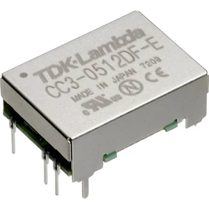TDK-Lambda CC3-4812DF-E DC / DC menič napätia, DPS 48 V/DC -12 V/DC, 12 V/DC, 15 V/DC 0.125 A 3 W Počet výstupov: 2 x