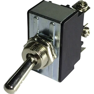 TRU COMPONENTS TC-R13-28A-06 pákový spínač 250 V/AC 10 A 1x vyp/zap  s aretáciou 1 ks