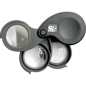 TRU COMPONENTS TC-8998788 Magnifier5.10.15x vrecková lupa  Zväčšenie: 5 x, 10 x, 15 x Veľkosť objektívu: (Ø) 27 mm