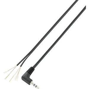 VOLTCRAFT XL-AC35DW jack kábel jack zástrčka 3,5 mm - kábel, otvorený koniec stereo Pólov:3 1 ks
