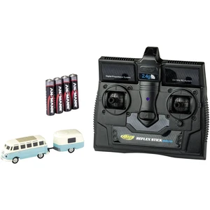 Carson Modellsport 500504122 VW Bus T1 Samba mit Anhänger 1:87 RC model auta elektrický cestný model zadný 2WD (4x2) vr.