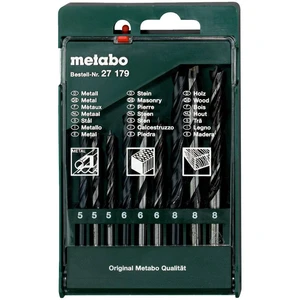 Metabo 627179000  sada špirálových vrtákov do kovu 9-dielna      1 ks