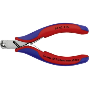 Knipex  64 02 115 pre elektroniku a jemnú mechaniku čelné štiepacie kliešte s fazetou 115 mm