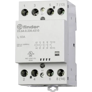 Finder 22.64.0.024.4310 stýkač  4 spínacie  24 V/DC, 24 V/AC 63 A    1 ks