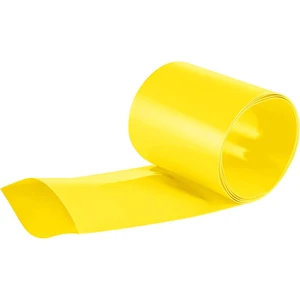 DSG Canusa 1612508100 zmršťovacia bužírka na akumulátory, bez lepidla žltá 80 mm 40 mm Pomer zmrštenia:2:1 metrový tovar