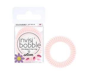 Tenká špirálová gumička do vlasov Invisibobble Slim Retro Dreamin Cuter Than You Pink - ružová, 3 ks (IB-SP-RD-1-1001)