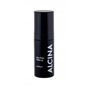 ALCINA Silky Matt SPF15 30 g make-up pre ženy Medium na veľmi suchú pleť