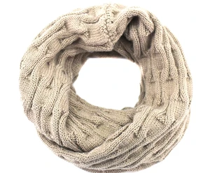 Tunelová šála Made in Italy - béžová