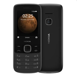 Nokia 225, 4G, Dual SIM, black - SK distribúcia