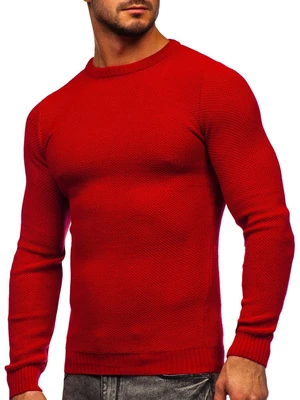 Červený pánský svetr Bolf 4629