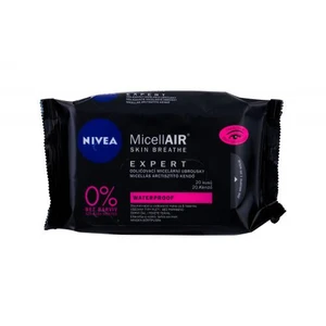 Nivea MicellAIR® Expert Waterproof 20 ks čistiace obrúsky pre ženy