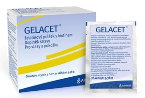 GELACET želatínový prášok s biotínom