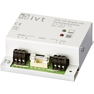 IVT Shunt solárny regulátor nabíjania PWM 12 V, 24 V 8 A