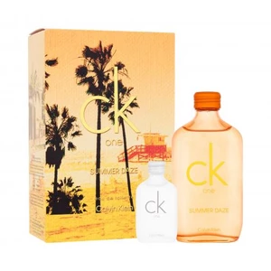 Calvin Klein CK One Summer Daze darčeková kazeta toaletná voda 100 ml + toaletná voda CK One 15 ml unisex