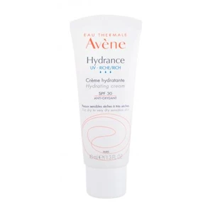 Avene Hydrance UV Rich SPF30 40 ml denný pleťový krém pre ženy na suchú pleť; na zmiešanú pleť; na citlivú a podráždenú pleť; na dehydratovanu pleť