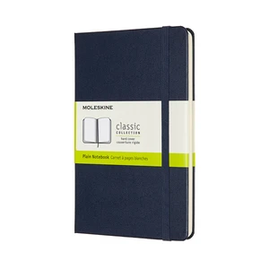 MOLESKINE Zápisník tvrdý čistý modrý L