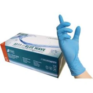 832-L Nitrilové jednorázové rukavice 8311 Blue Wave, nitril, modrá, velikost: L 100 ks
