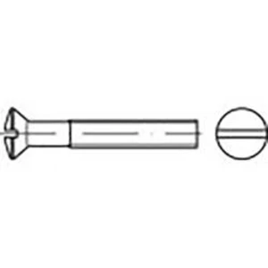 Šroub se zápustnou čočkovou hlavou TOOLCRAFT TO-6862923, N/A, M4, 10 mm, Ušlechtilá ocel V2A , 200 ks