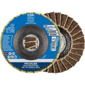 Vějířový kotouč POLIVLIES 115 mm X-LOCK KORund a 100 hrubý PFERD 44694201 Průměr 115 mm