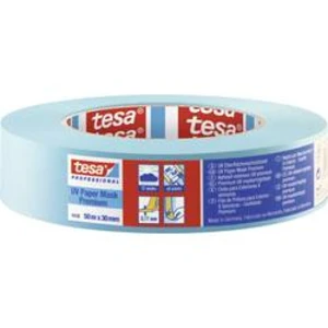 Krepová lepicí páska tesa PREMIUM 04438-00057-02, (d x š) 50 m x 30 mm, akrylát, modrá, 1 ks