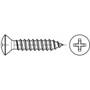 Šrouby do plechu s čočkovou hlavou TOOLCRAFT TO-5433138, N/A, M3.5, 16 mm, ocel, 1000 ks