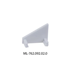Koncovka McLED pro RN stříbrná barva ML-762.092.02.0