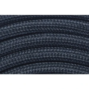 Textilní kabel H03VV-F 2x0,75 2m černá 3 (CYSY 2Dx0,75)